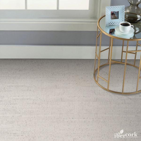 Пробковый замковый паркет EasyCork Лагуна бланко